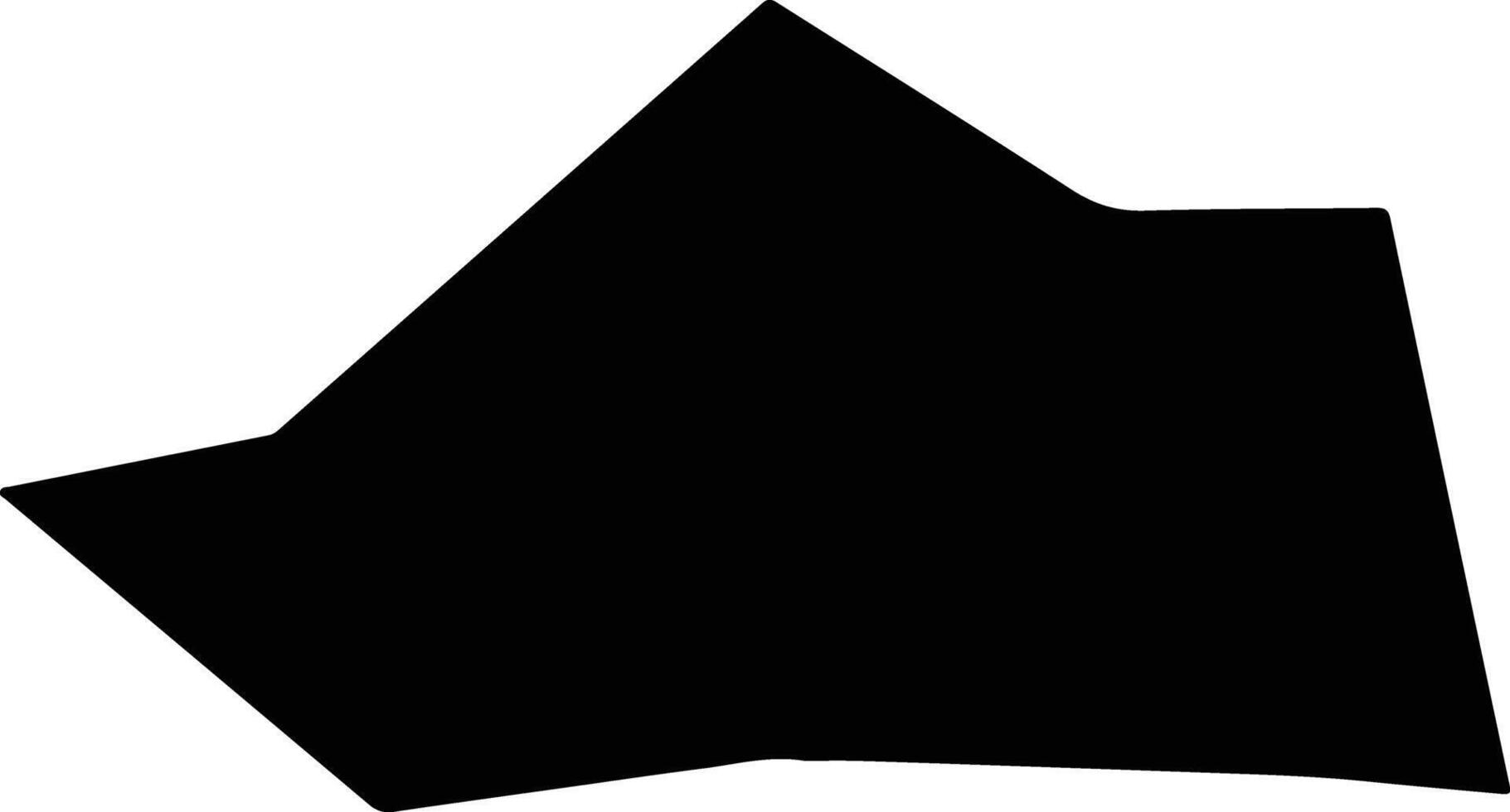 Xincaixian China silhouette map vector