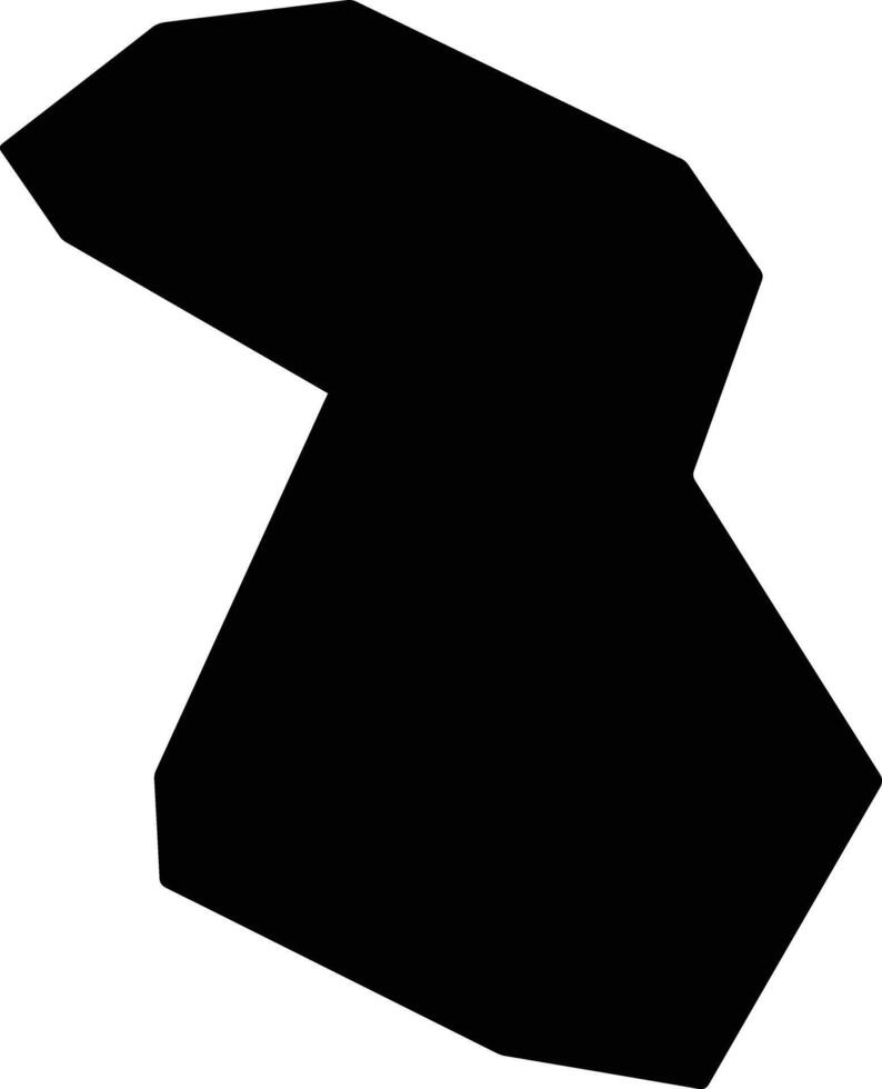 Xinghexian China silhouette map vector