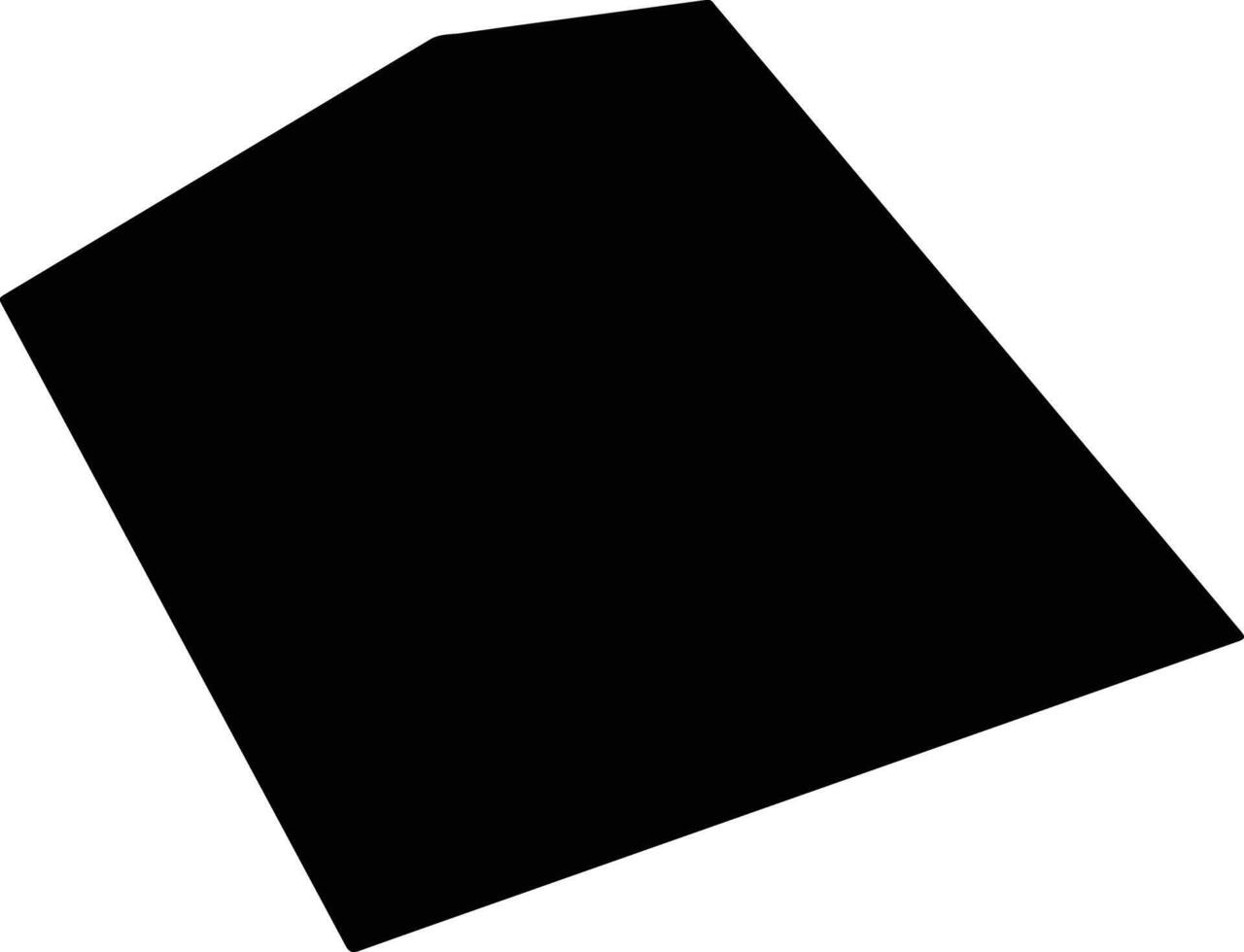 Xinjinxian China silhouette map vector
