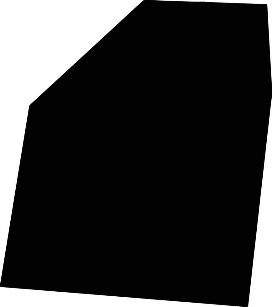 Xinjianxian China silhouette map vector
