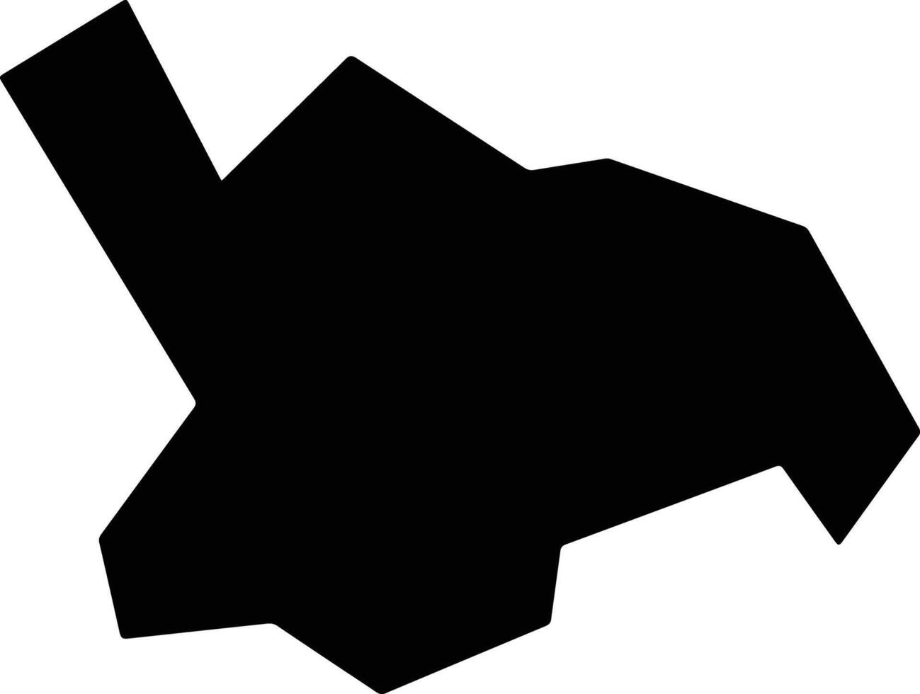 Xinpingyizhudaizuzizhixian China silhouette map vector