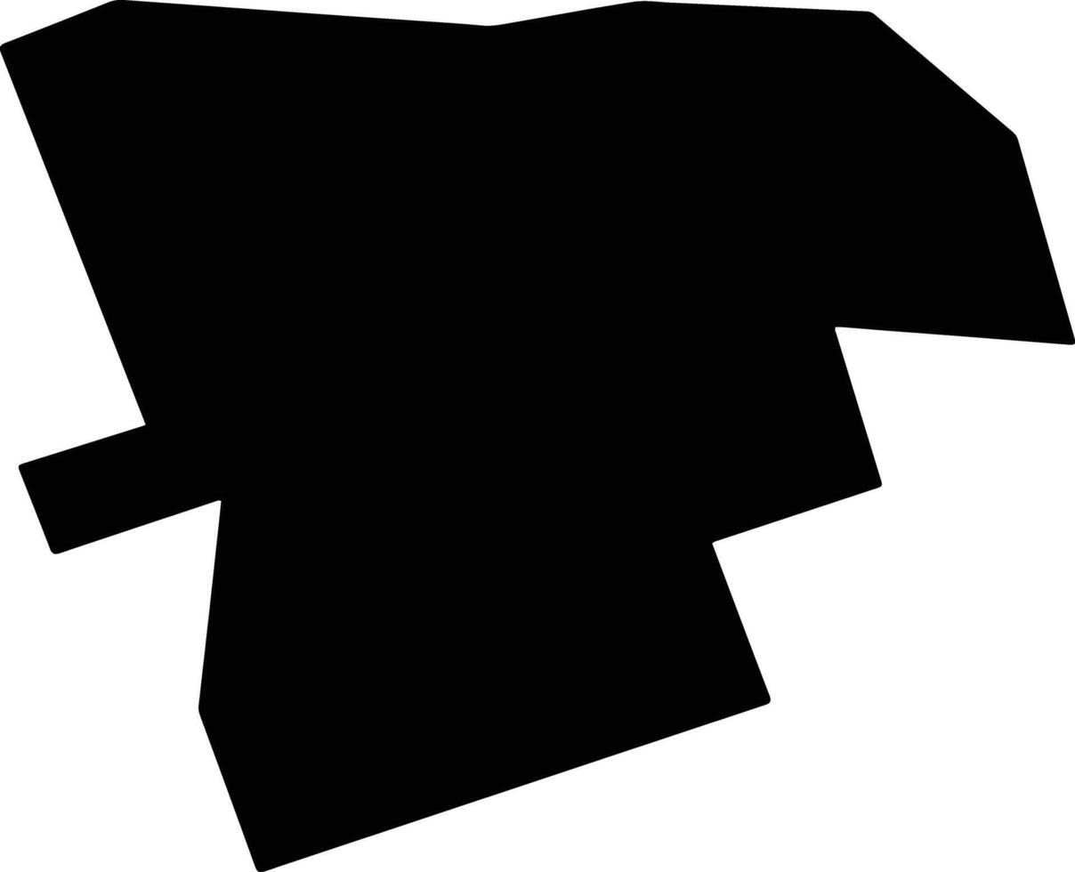 Xinxing Taiwan silhouette map vector