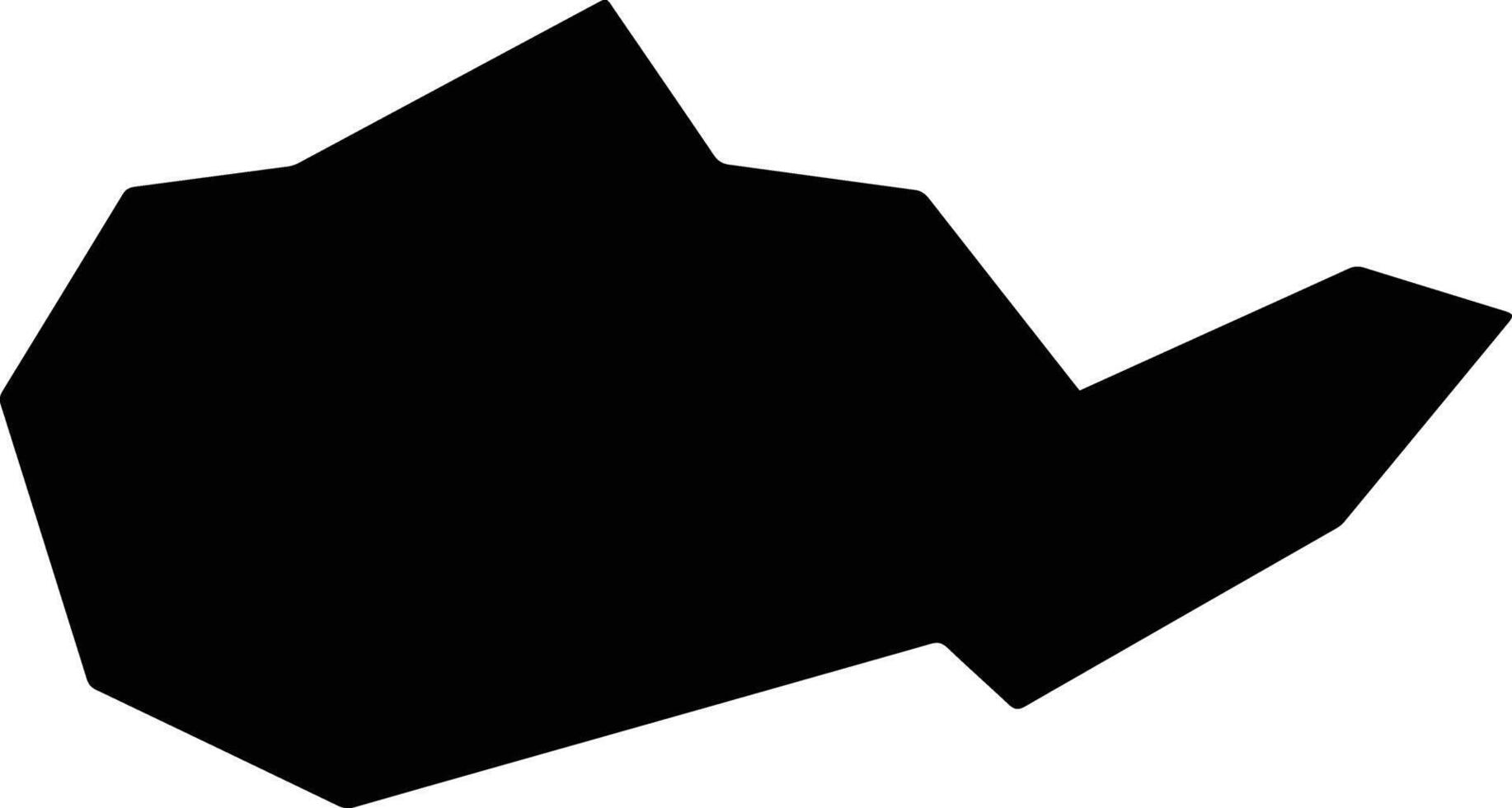 Xinyishi China silhouette map vector
