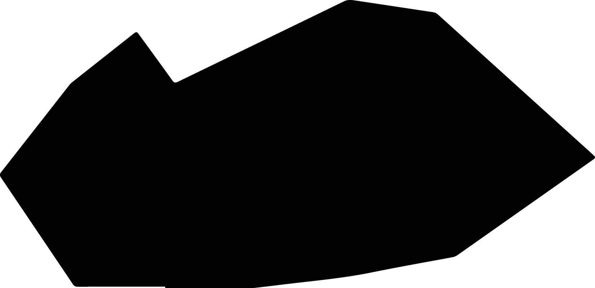 Xinzhaoxian China silhouette map vector