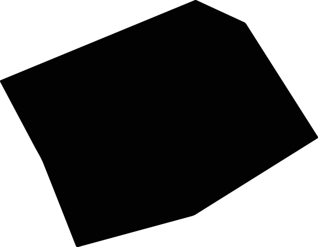 Xiongxian China silhouette map vector