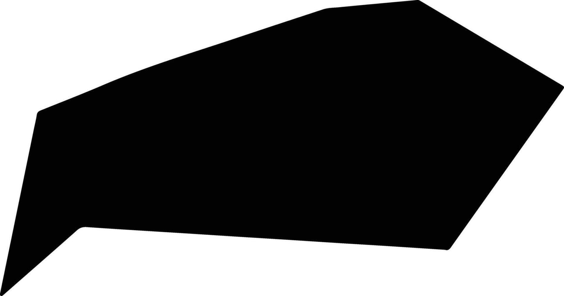 Xipingxian China silhouette map vector