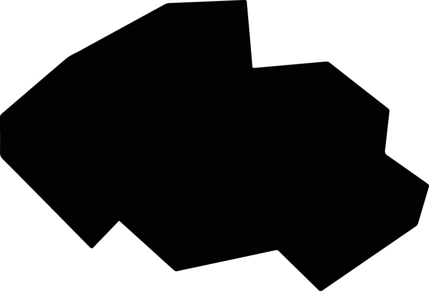 Xiushuixian China silhouette map vector