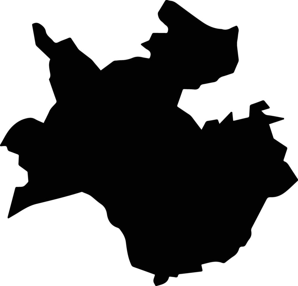 Xuejia Taiwan silhouette map vector