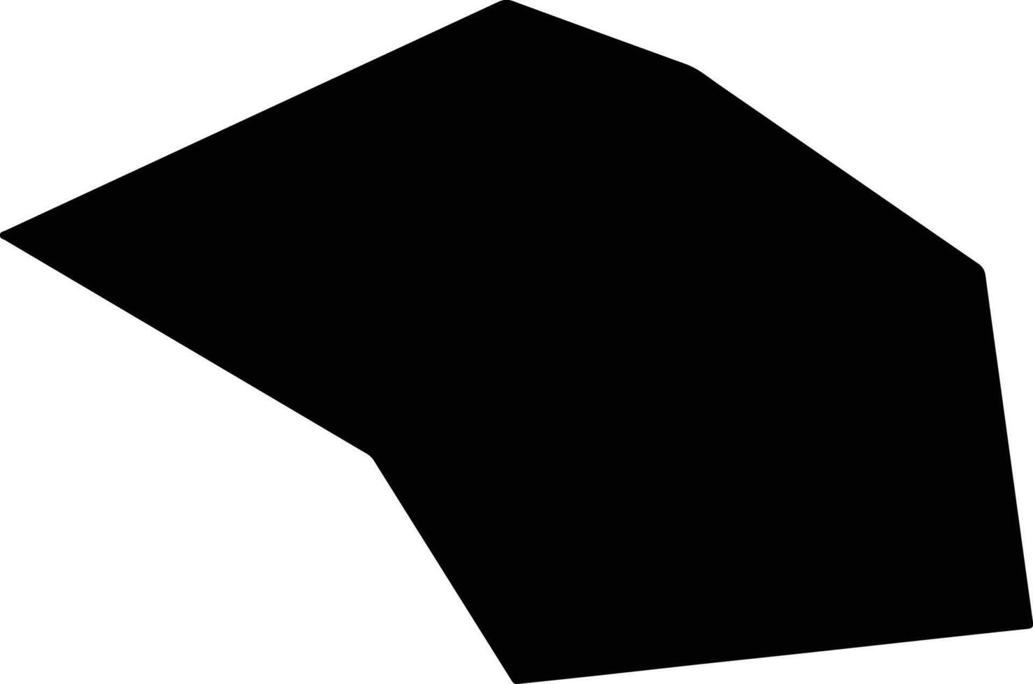 Yangibazar Uzbekistan silhouette map vector