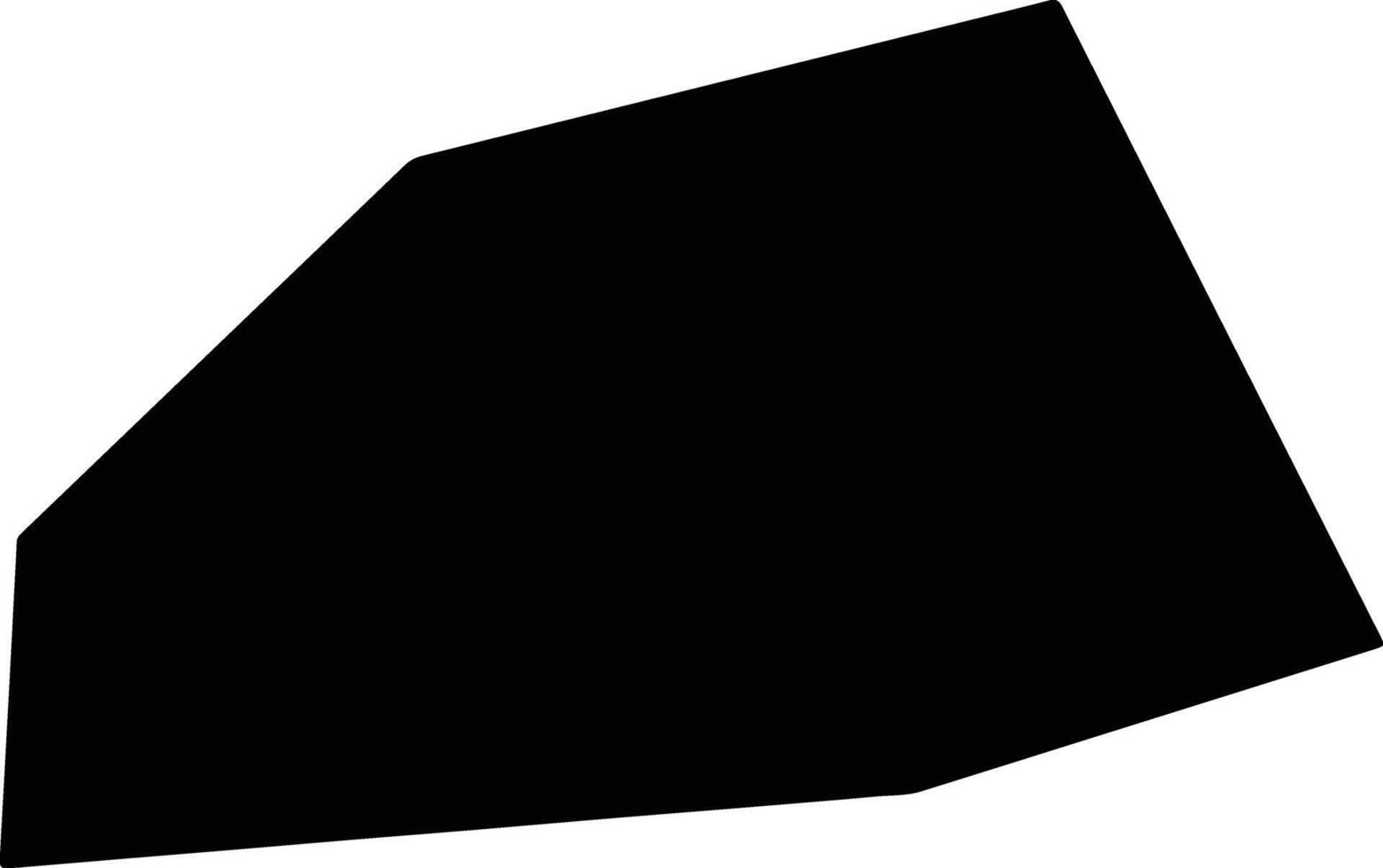 Yanshanxian China silhouette map vector