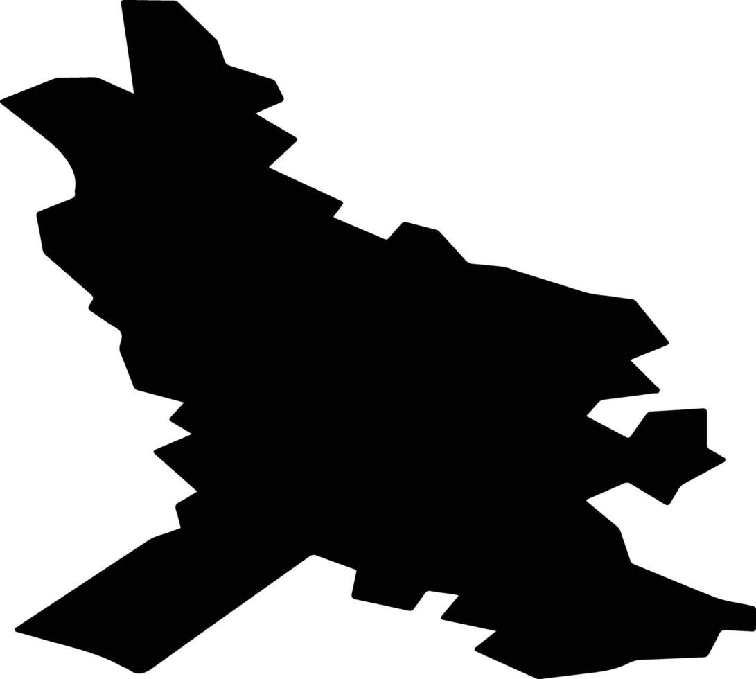 Yaroslavl Russia silhouette map vector