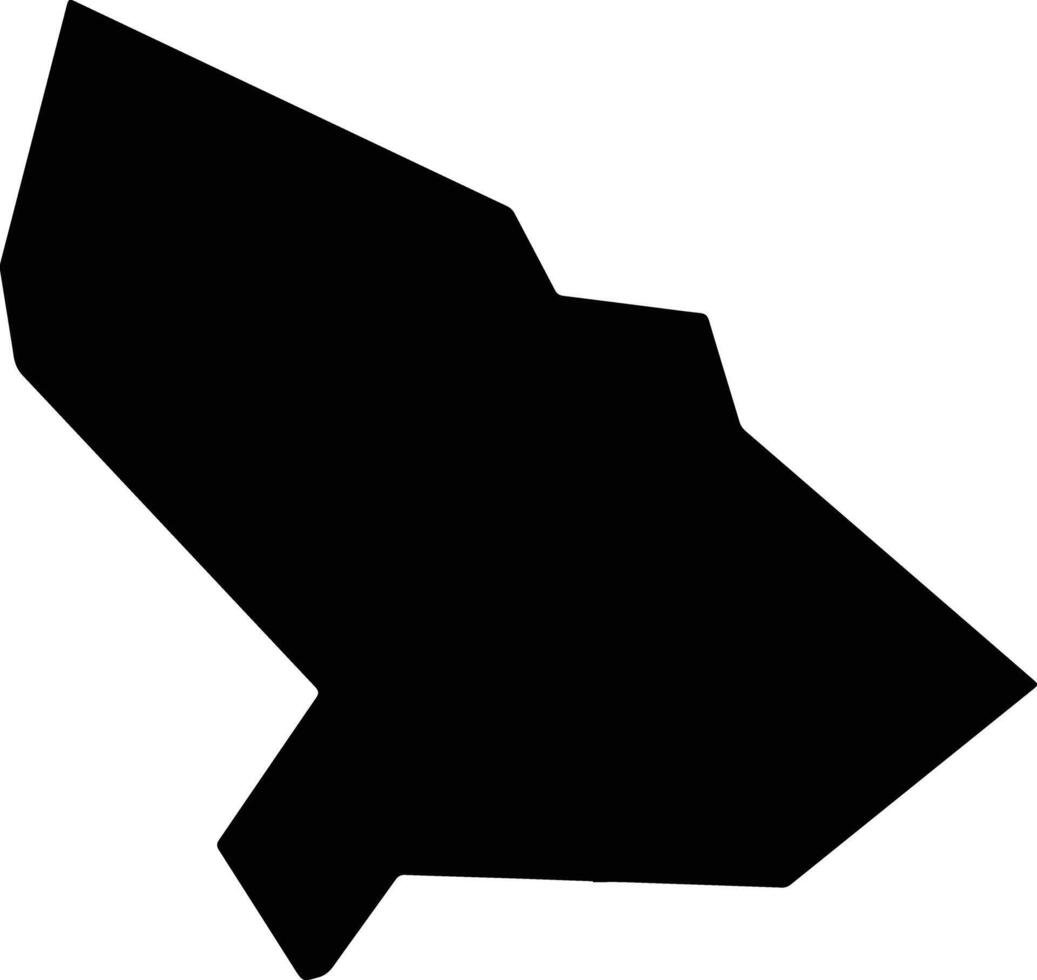 Yasuoka Japan silhouette map vector
