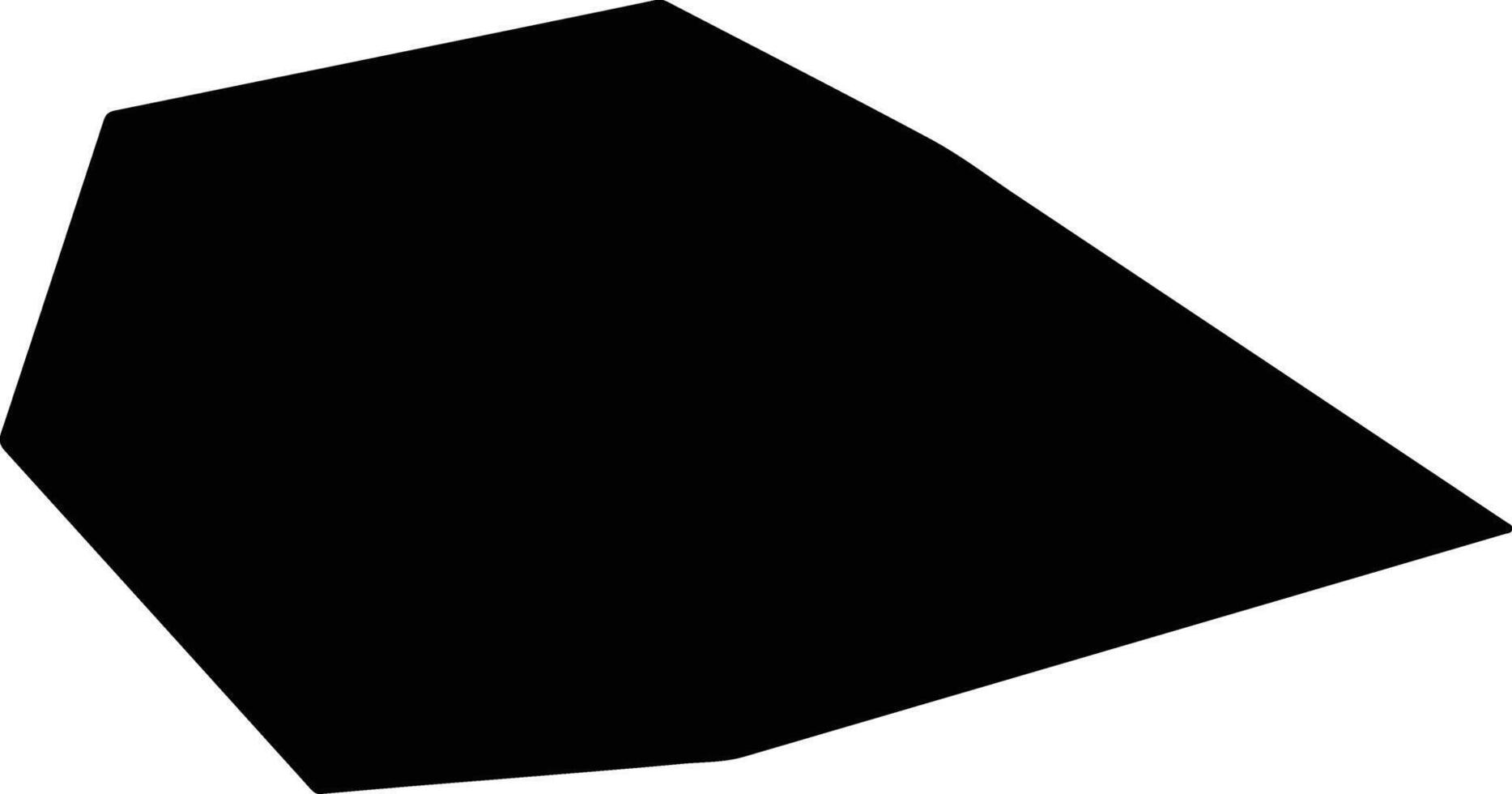 Yasynuvata Ukraine silhouette map vector