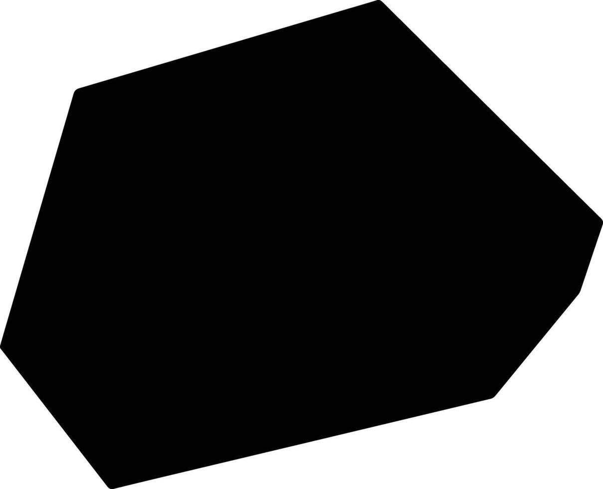Yinxian China silhouette map vector