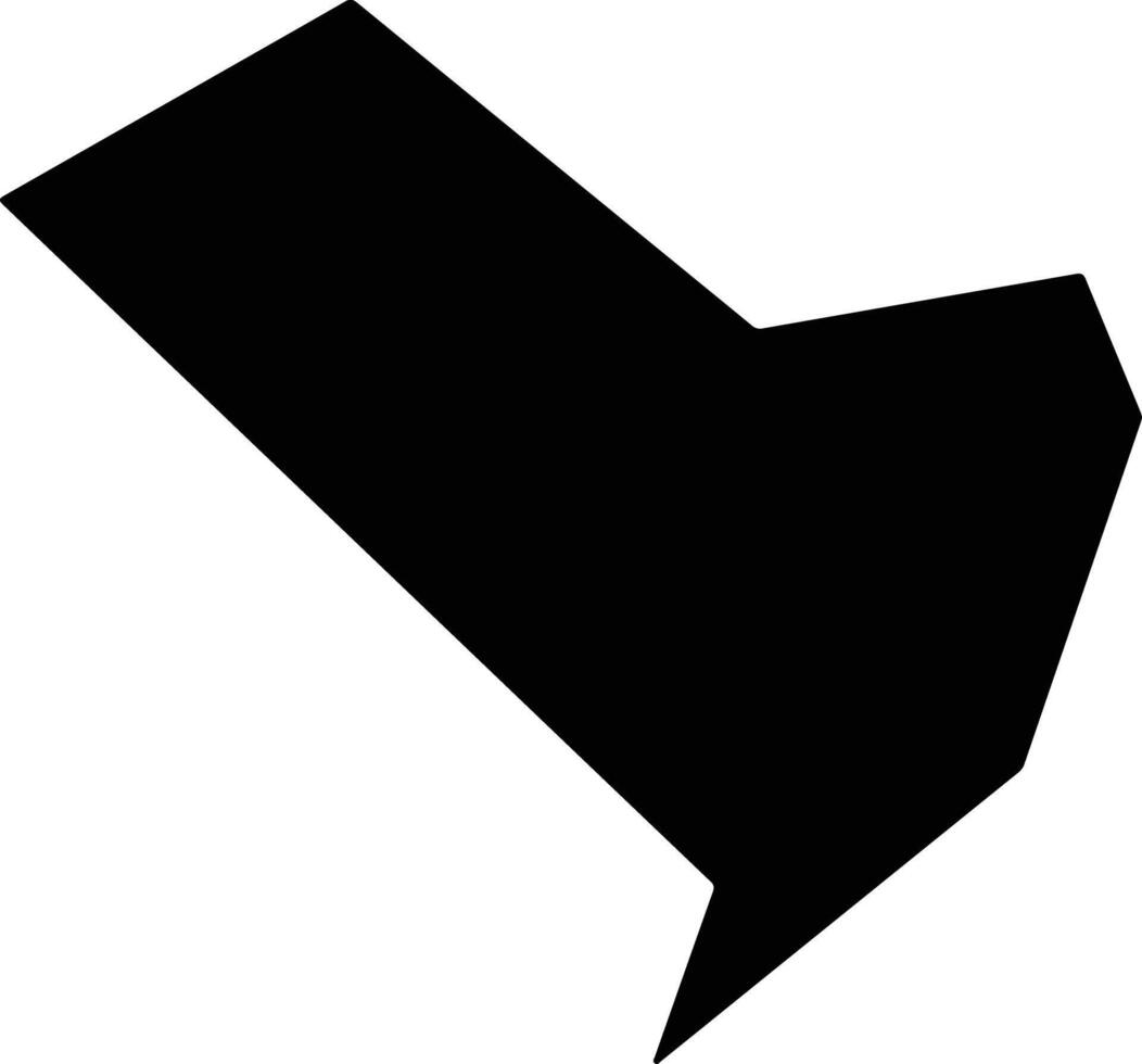 Yixian China silhouette map vector