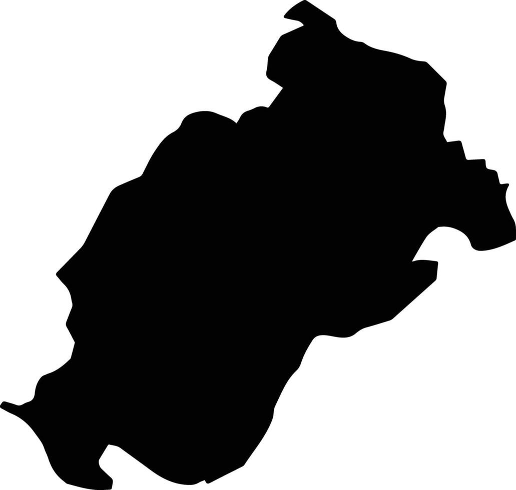 Yizhu Taiwan silhouette map vector