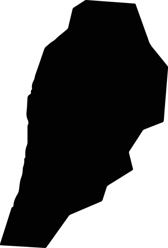 Yokohama Japan silhouette map vector