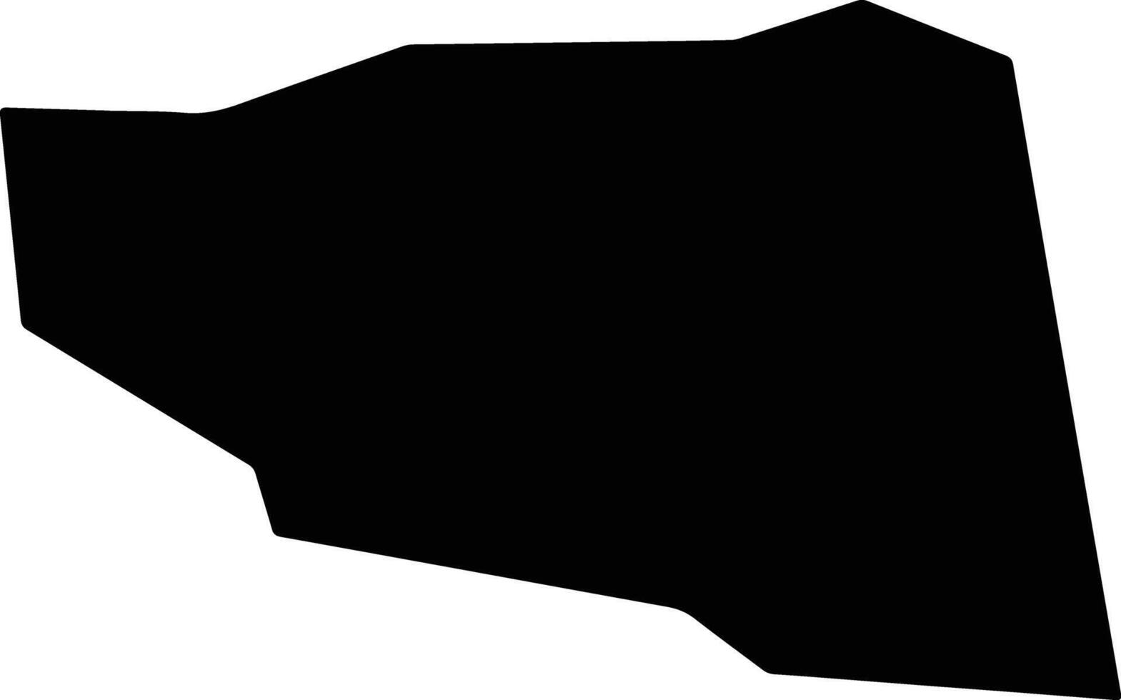 Yomogita Japan silhouette map vector
