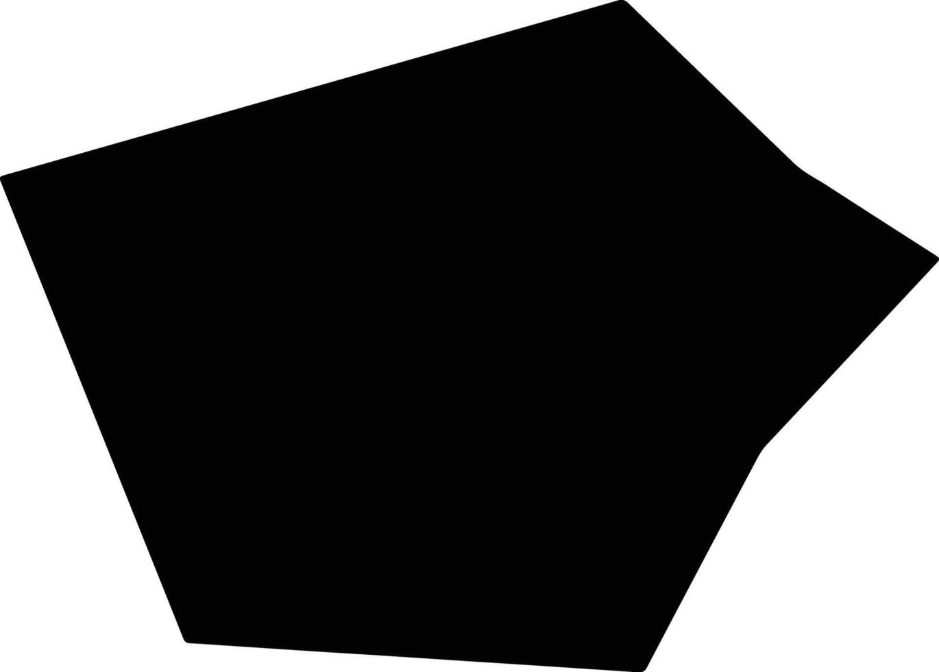 Yongshouxian China silhouette map vector