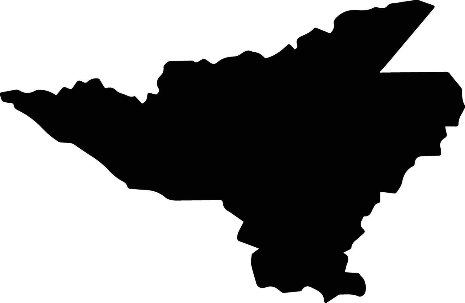 Young Uruguay silhouette map vector