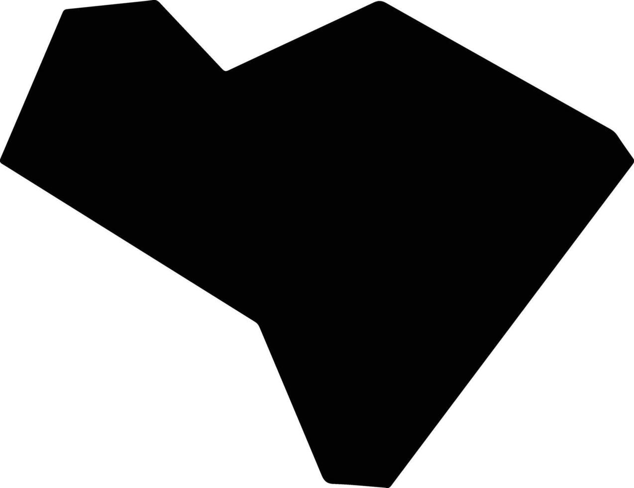 Yuananxian China silhouette map vector