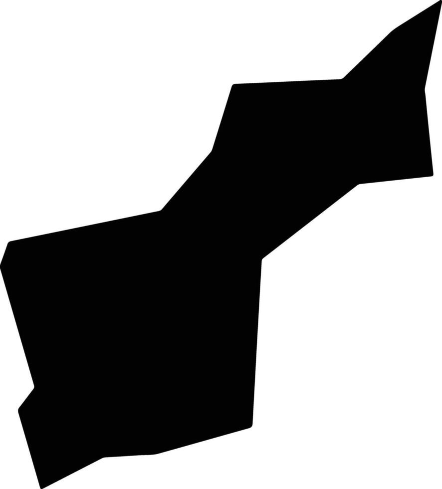 Yuba United States silhouette map vector