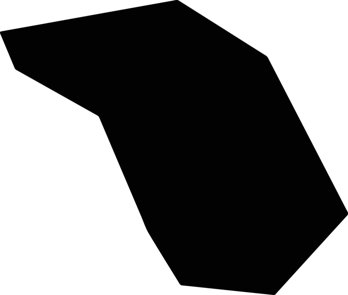 Yuganxian China silhouette map vector