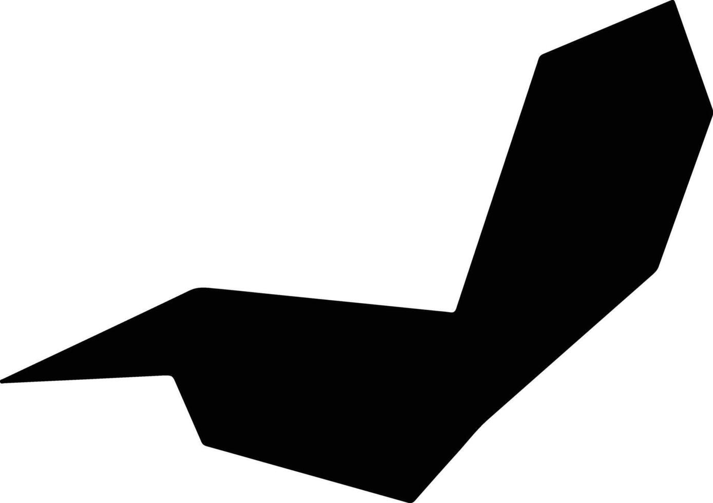 Zacharia Cyprus silhouette map vector