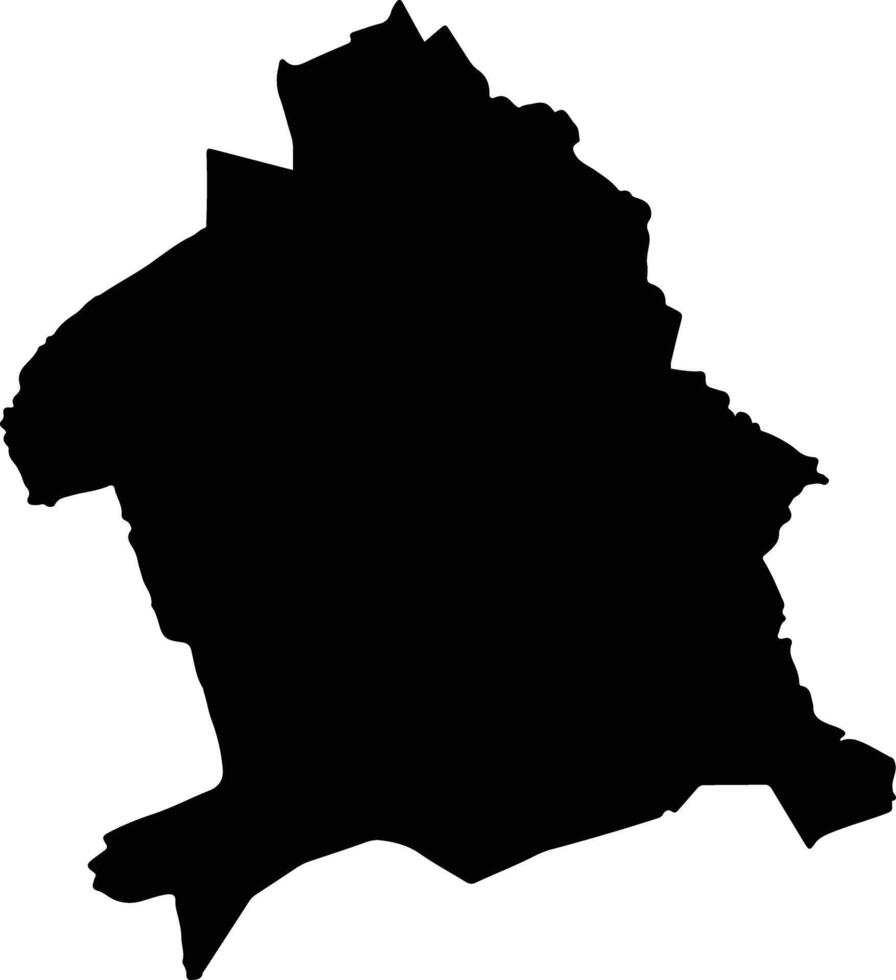 Zaka Zimbabwe silhouette map vector