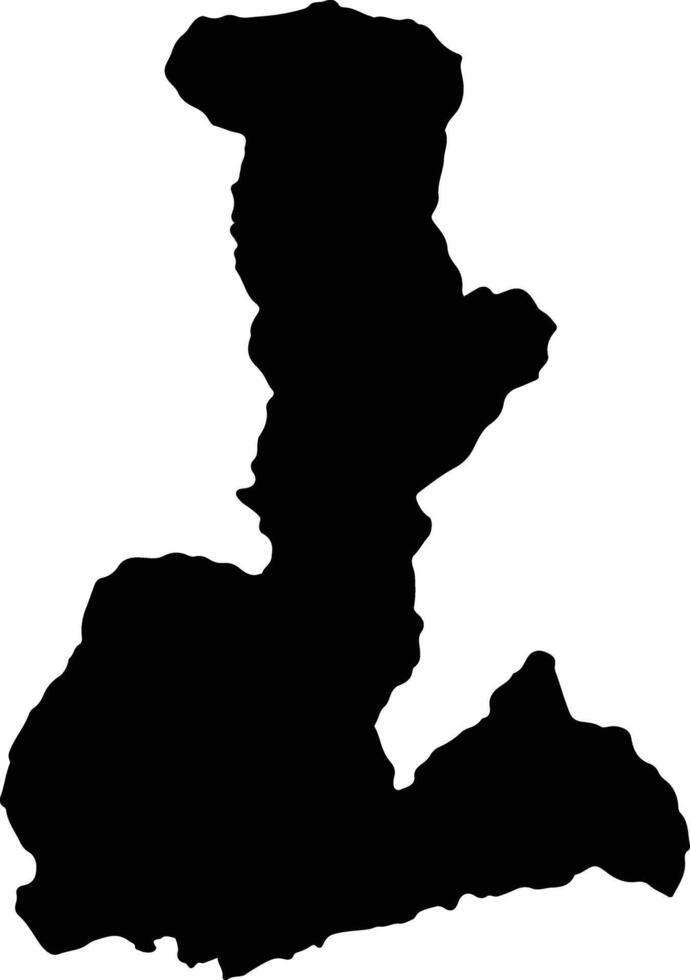 Zaruma Ecuador silhouette map vector