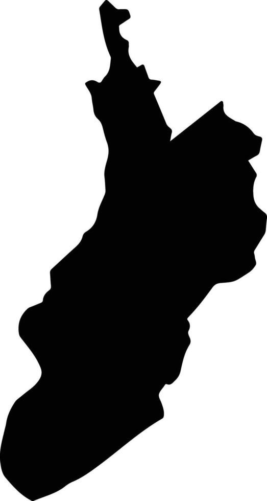 Zea Venezuela silhouette map vector