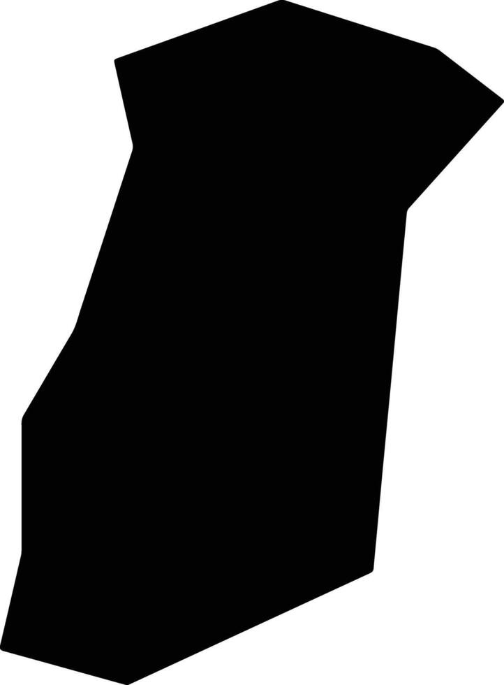 Zeytinburnu Turkey silhouette map vector