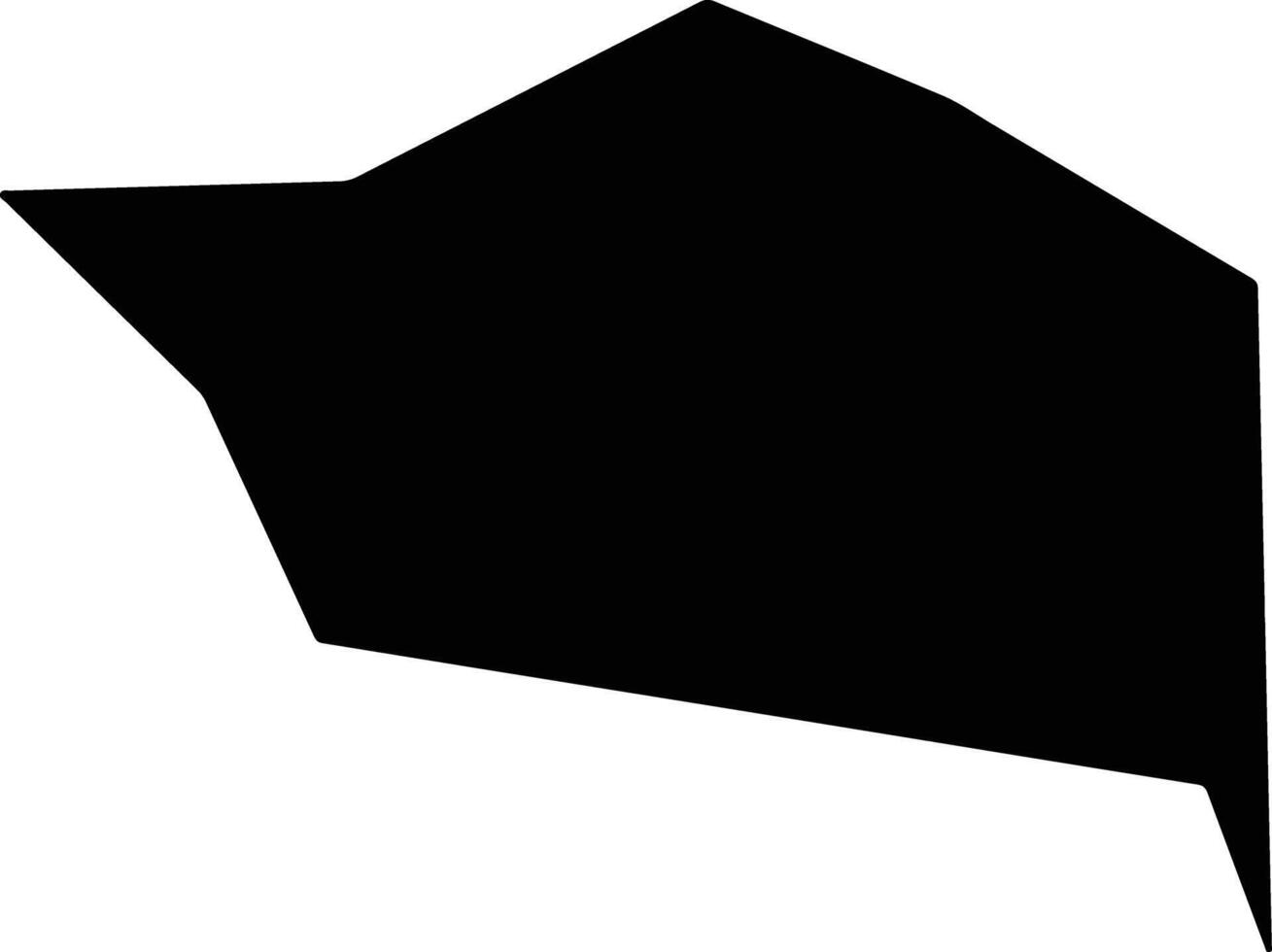 Zhangjiachuanhuizuzizhixian China silhouette map vector