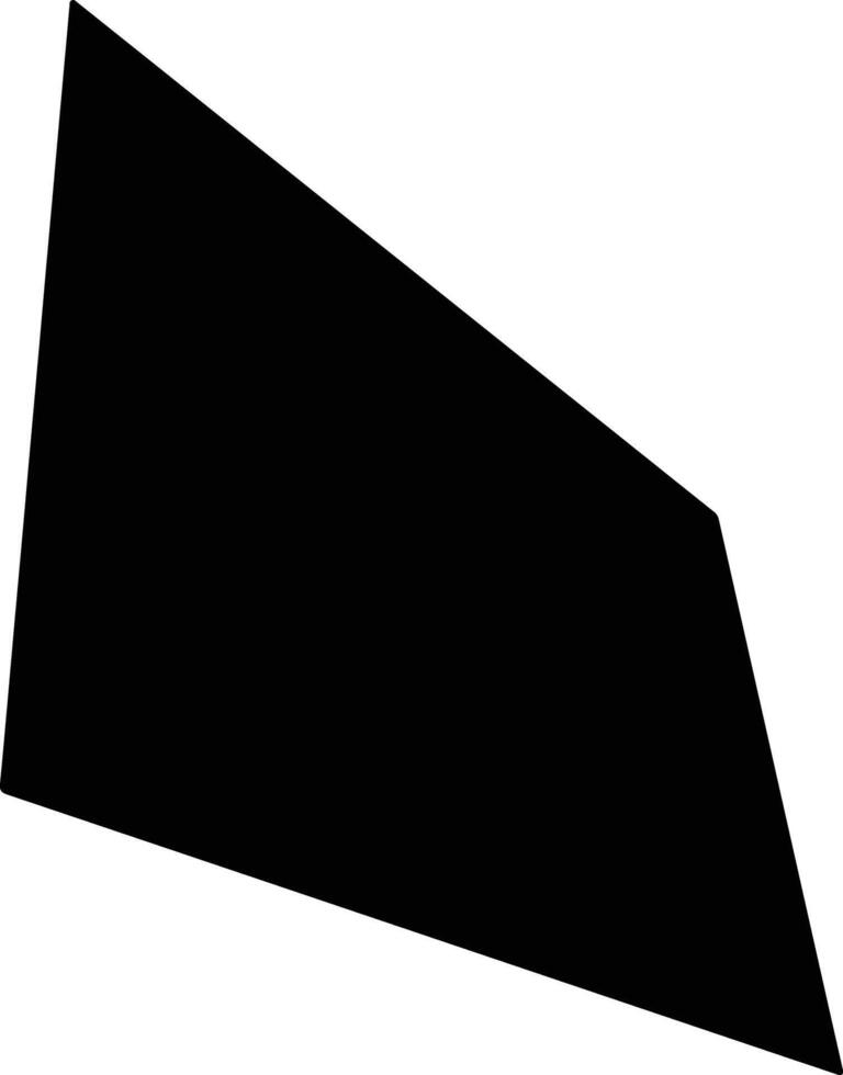 Zhangjiakoushi China silhouette map vector