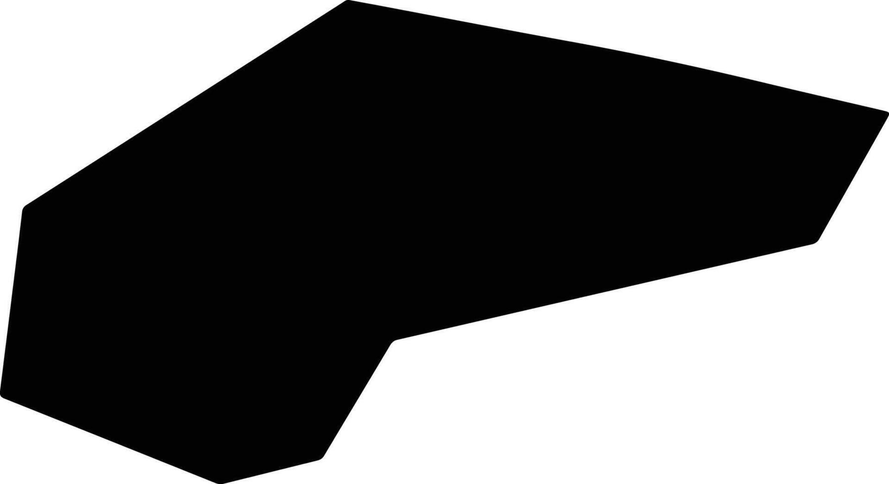 Zhaoxian China silhouette map vector