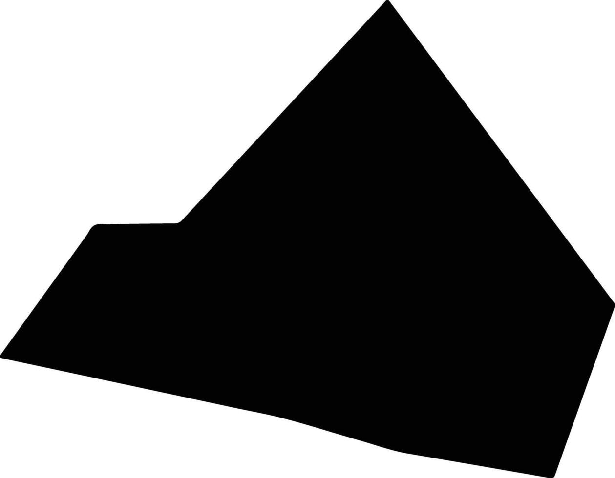 Zhaowushi China silhouette map vector