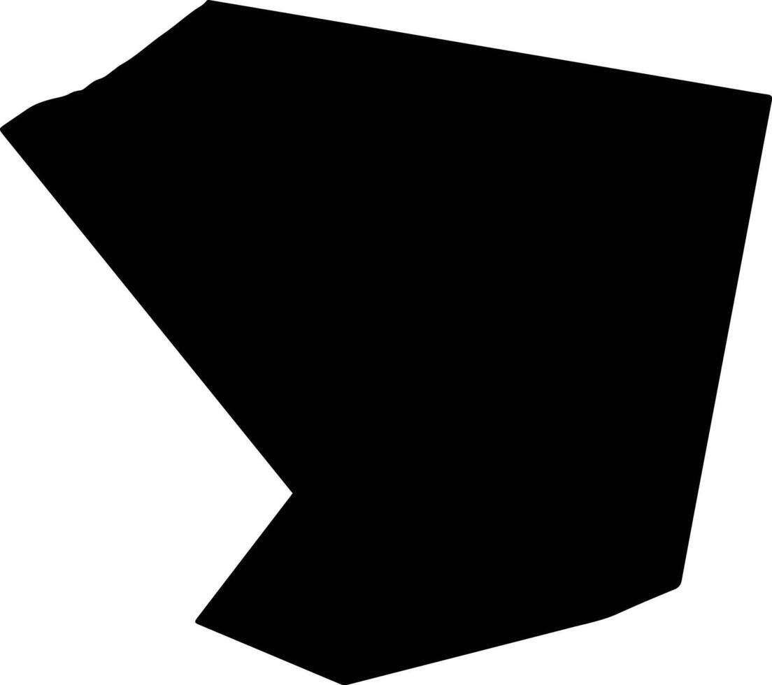 Zhaoyuanshi China silhouette map vector