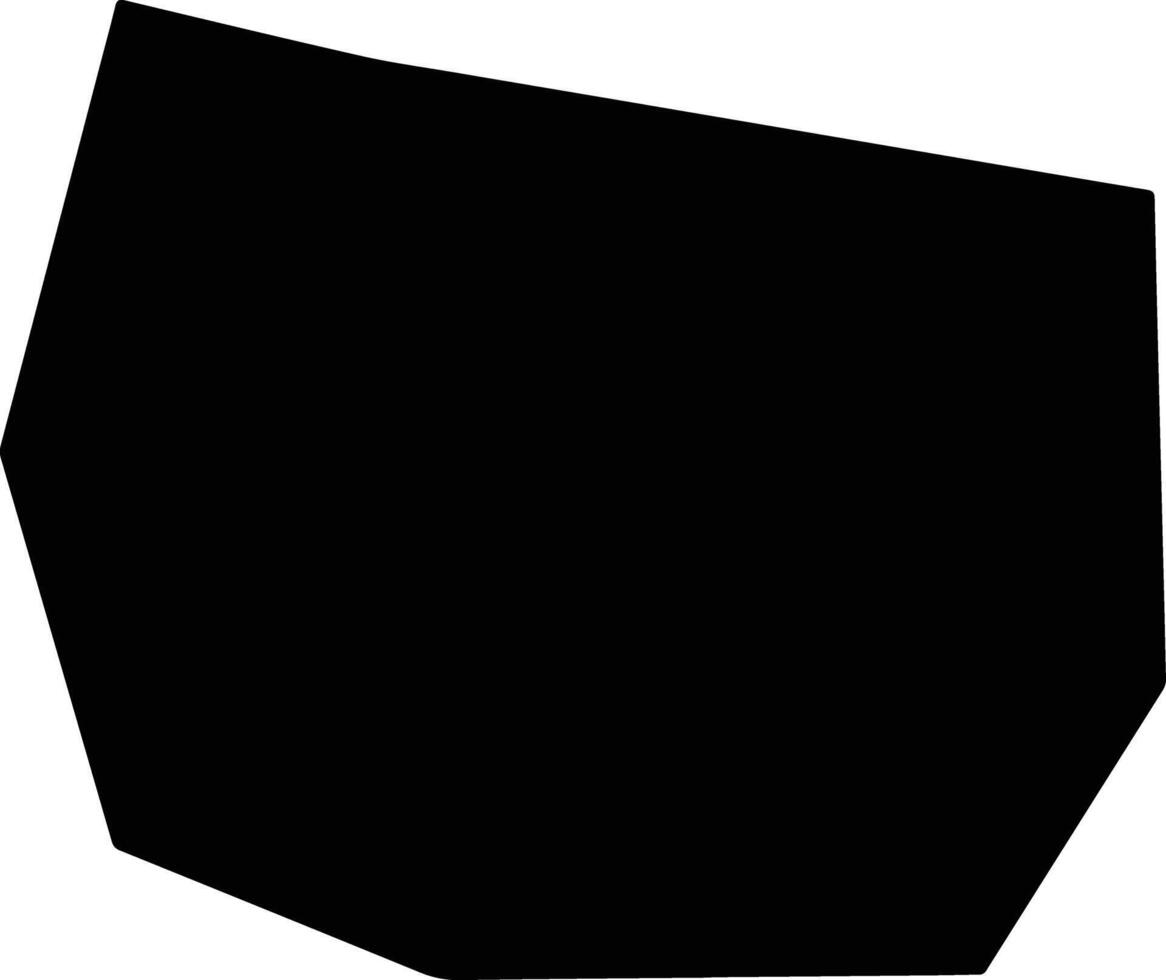 Zhengzhoushi China silhouette map vector