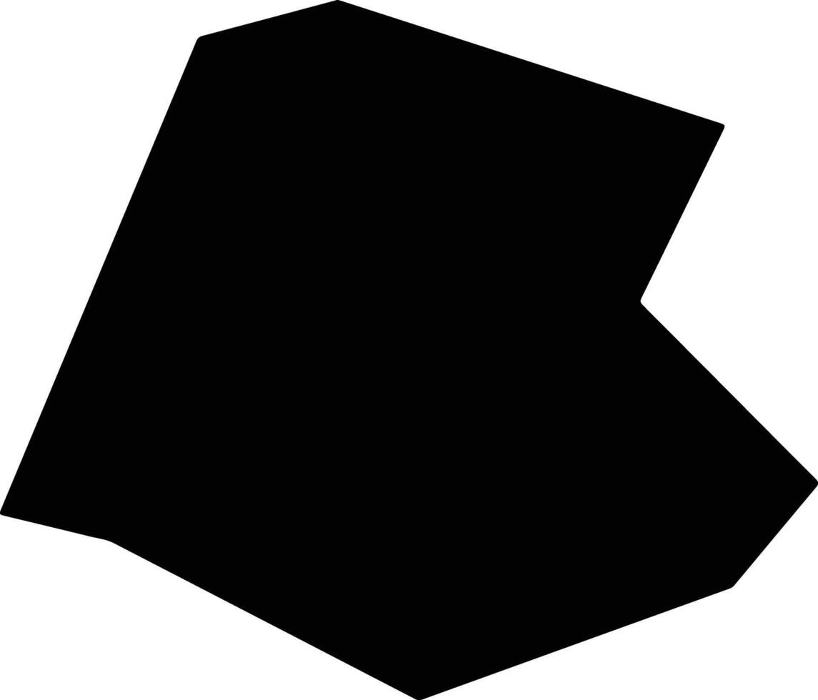 Zhiguixian China silhouette map vector
