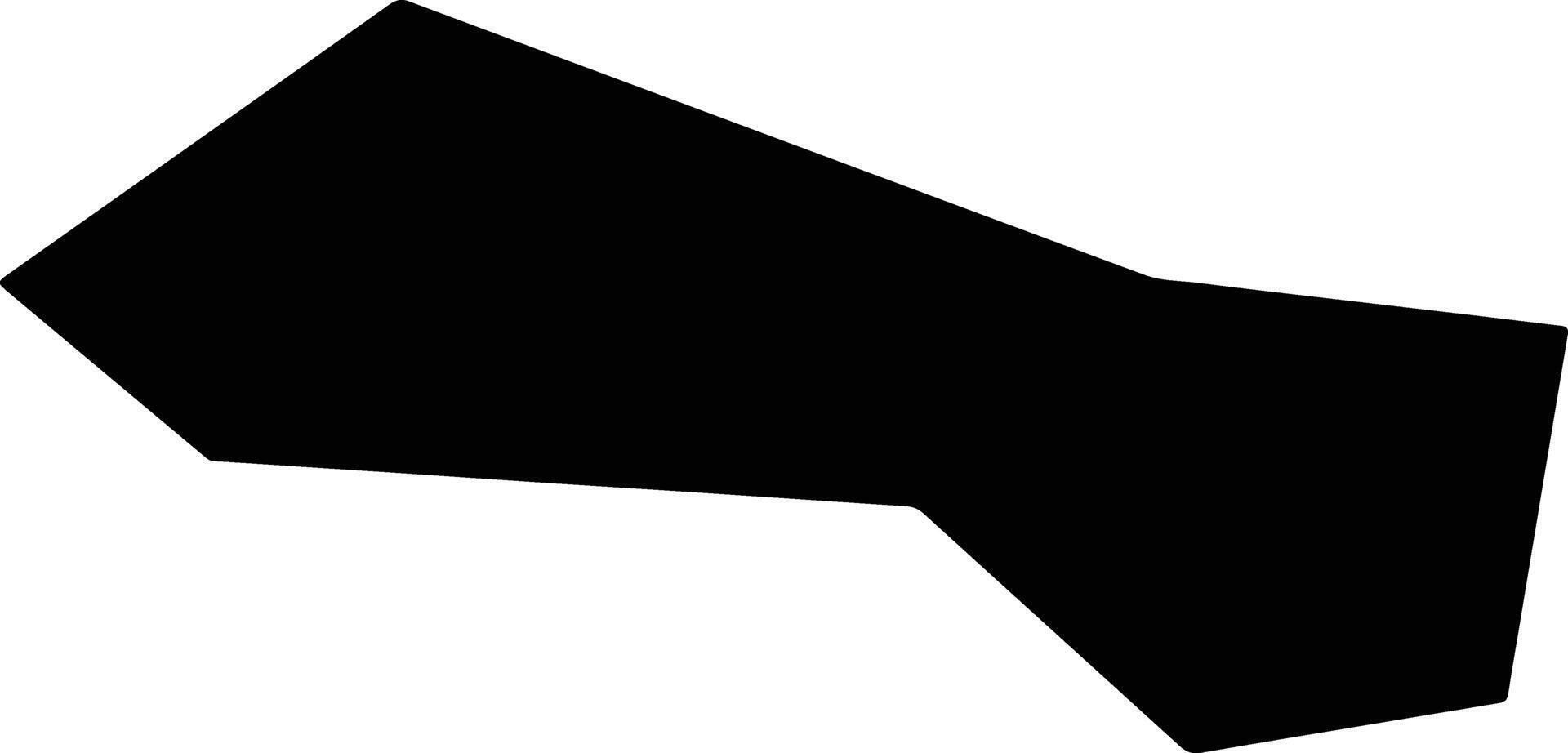 Zhovkva Ukraine silhouette map vector