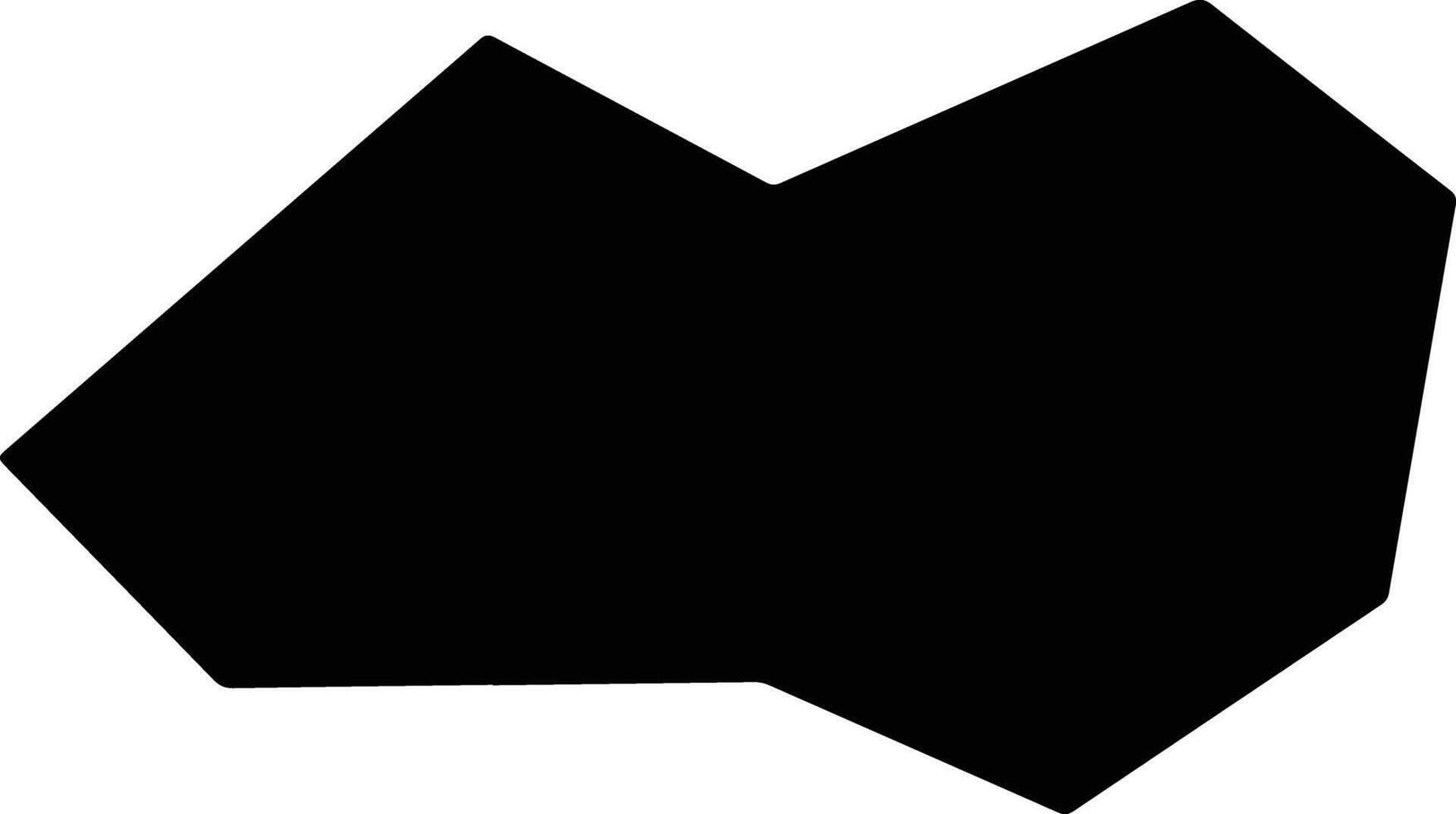 Ziarat Pakistan silhouette map vector