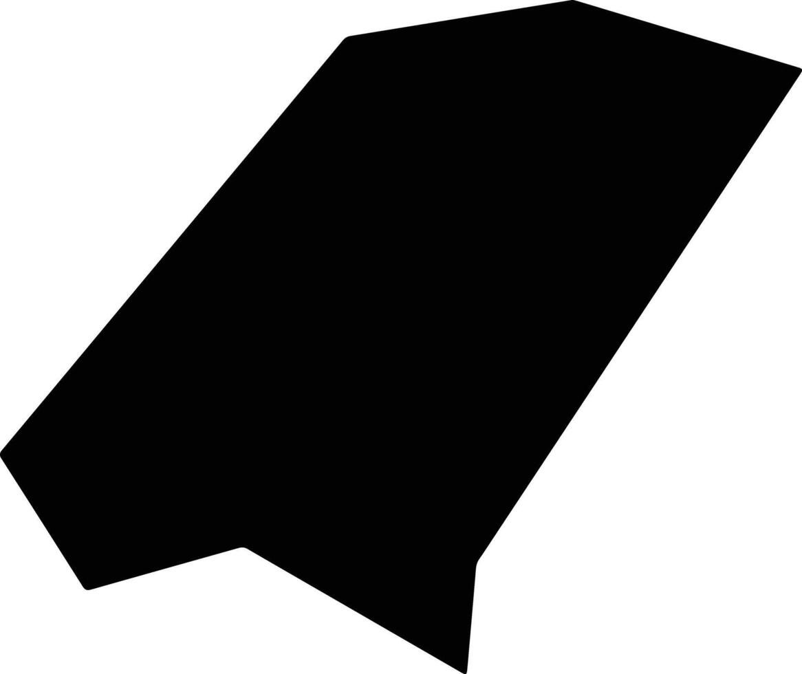 Ziyuanxian China silhouette map vector