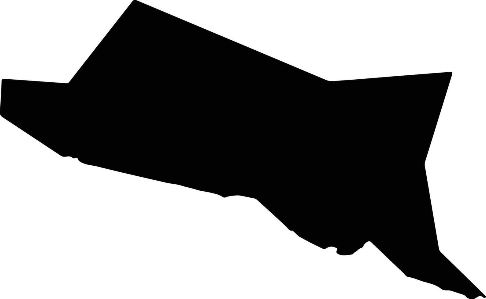 Zlatograd Bulgaria silhouette map vector