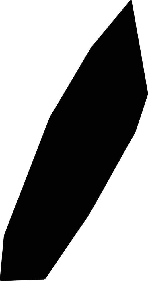 Zunilito Guatemala silhouette map vector