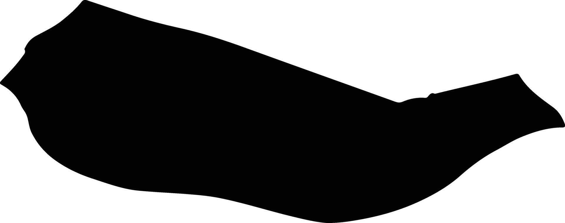 Zwijndrecht Netherlands silhouette map vector
