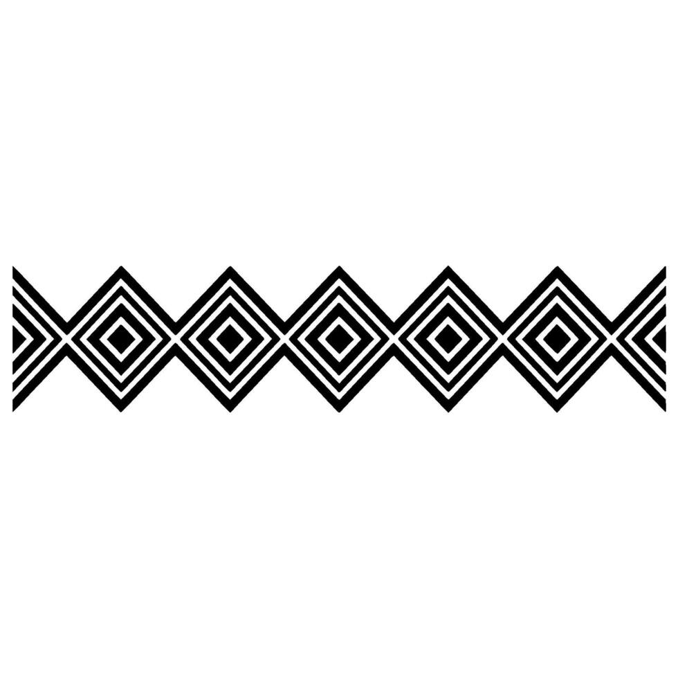 Geometric Diamond Border, Minimalist, Linear vector