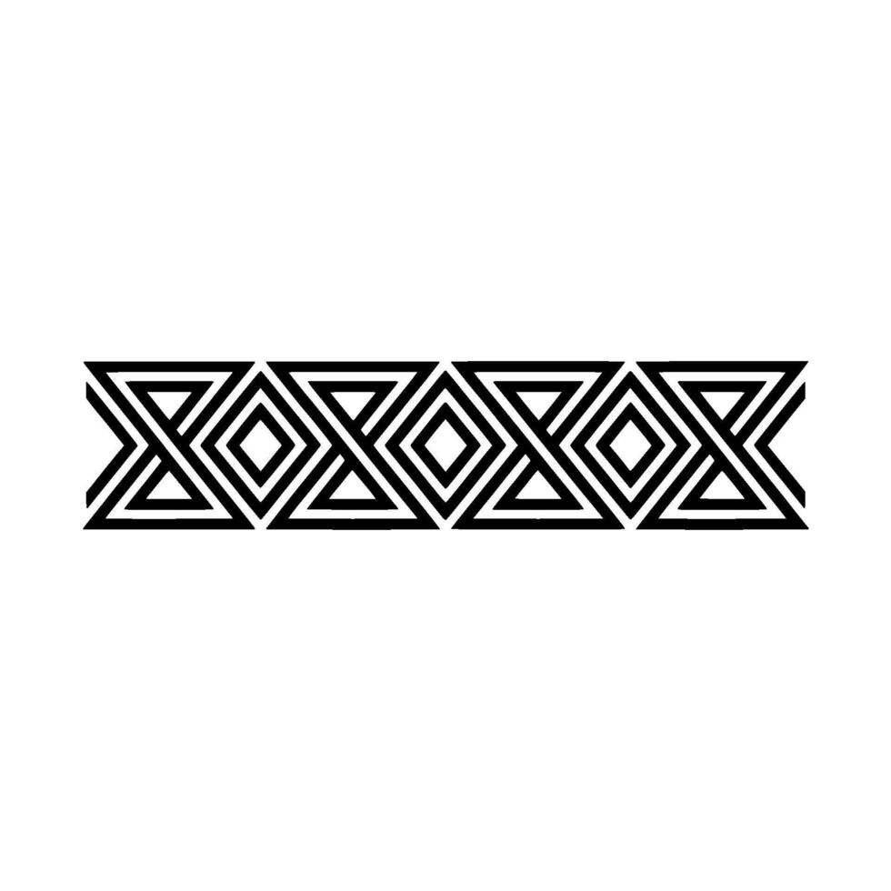 Geometric Deco Border, Minimalist Pattern, Linear, Geometry vector