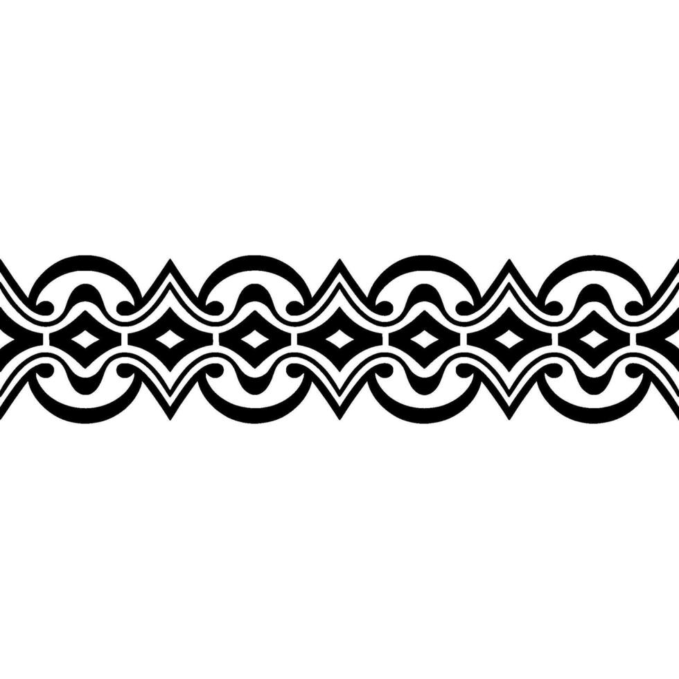 Intricate Celtic Border, Vintage Ornamentation, Elegant, Pattern vector