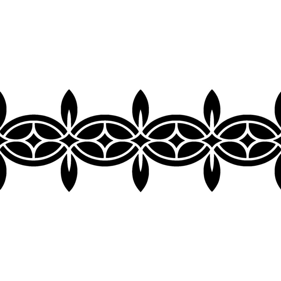 Intricate Celtic Border, Vintage , Elegant Ornamentation, Geometric vector