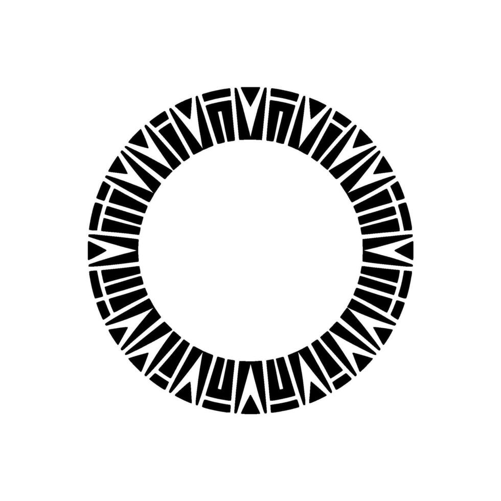 Geometric Circle Motif, Minimalist , Abstract Pattern, Geometry vector